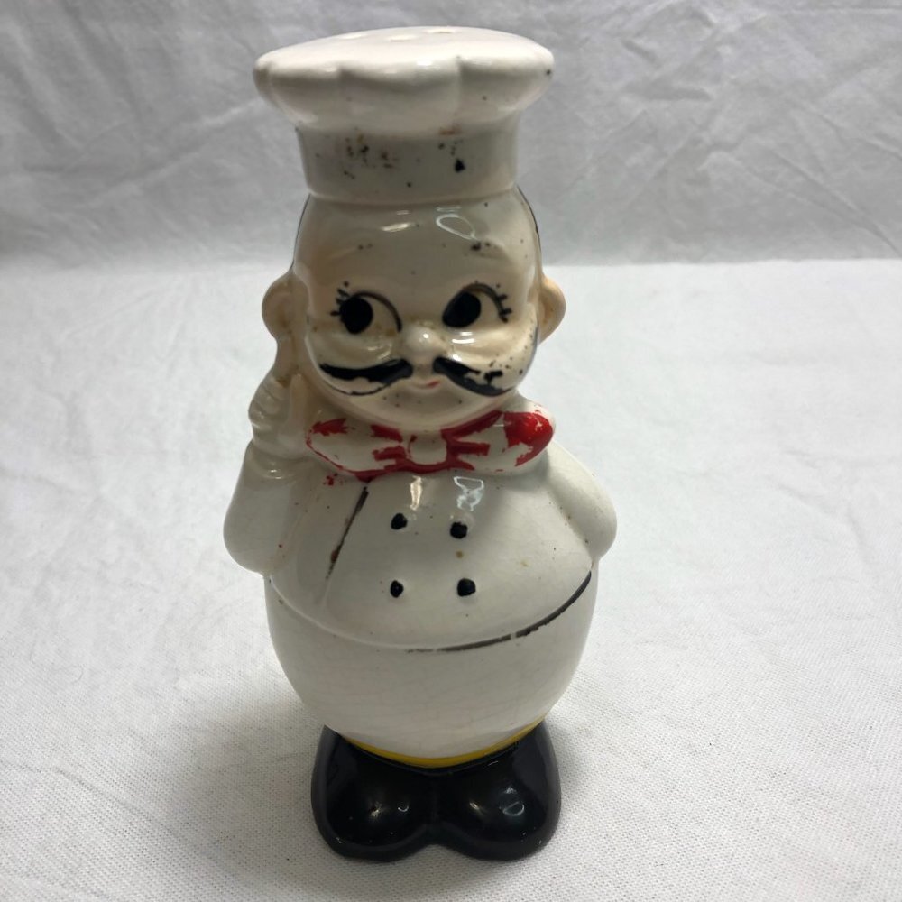Vintage Made in Japan Chef Salt Shaker 3/$18